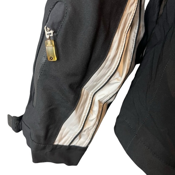 VOLKL Nano Ski Snowboarding Hooded Jacket Coat Womens US 8 Silver Black - Picture 5 of 15